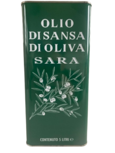OLIO DI SANSA DI OLIVA 5 LT SARA