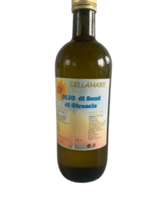 OLIO DI SEMI DI GIRASOLE 1 LT CELLAMARE